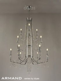 Armand Crystal Ceiling Lights Diyas Modern Chandeliers Armand Crystal Ceiling Lights Diyas Modern Chandeliers